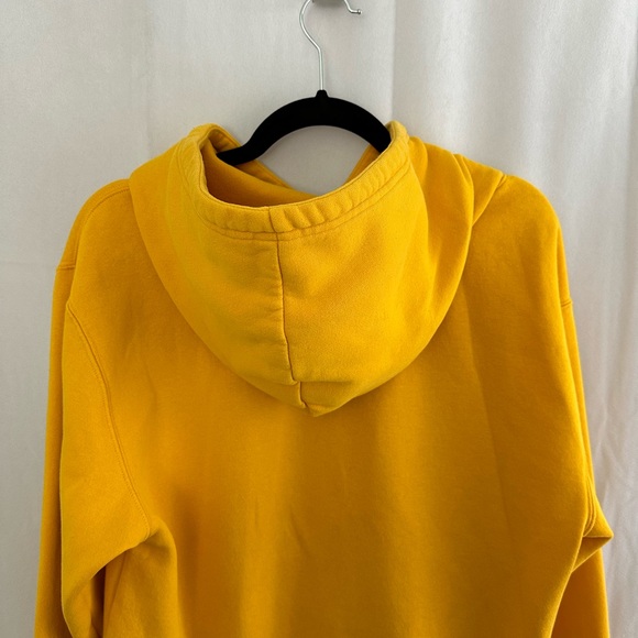 Nike SB Llama Fleece Skate Hoodie in Yellow Mens Size Small - Picture 6 of 6